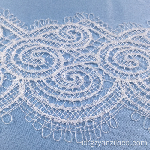 Penyiangan Fabruc Nylon Lace Trim